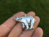 Polar Bear Pendant Real Life Photo front
