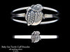 Baby Sea Turtle Cuff Bracelet