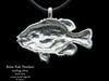Bream Fish Pendant Necklace Sterling Silver