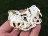 Brass Dragon Buckle back view