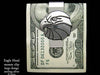 Large Eagle Head Money Clip