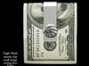 Small Eagle Head Money Clip
