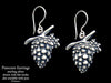 Pine Cone Earrings