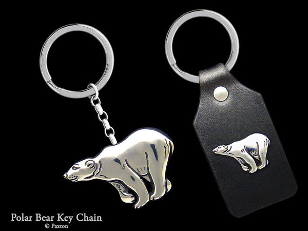 polar-bear-keychain-keyfob-