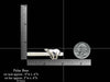 Tie Tack Tie Bar size