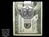 Large Sand Dollar Money Clip