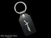 Sword Saber Key Chain Sterling Silver