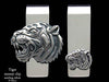 Tiger Head Money Clip