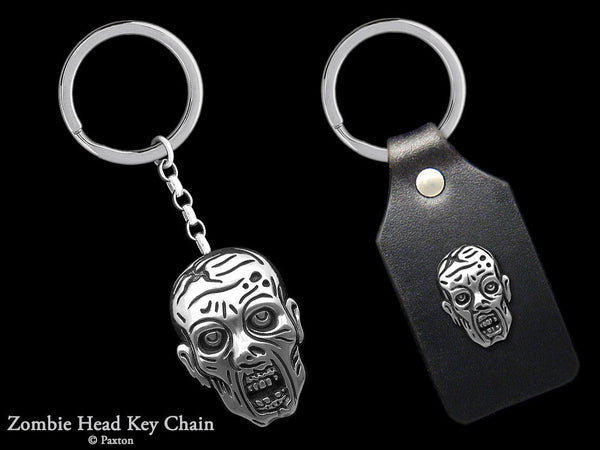 zombie-head-keychain-keyfob-