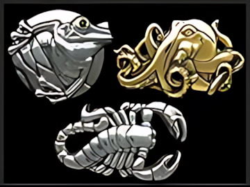 Sculpted Buckles