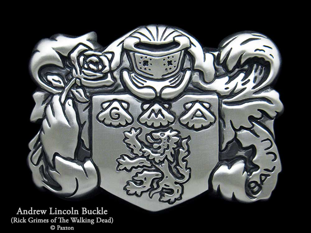 Andrew Lincoln Birthday Buckle Walking Dead by Paxton