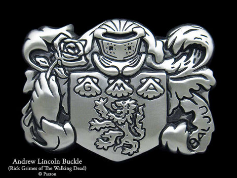 Andrew Lincoln Birthday Buckle Walking Dead by Paxton