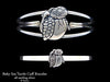 Baby Sea Turtle Cuff Bracelet