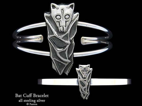 Bat Cuff Bracelet