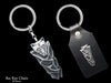 Bat Key Chain Sterling Silver