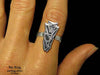 Bat ring sterling silver