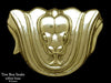 Snake Belt Buckle yellow brass