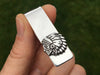 Chief Money Clip in hand