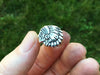Indian Chief Head Ring Sterling Silver