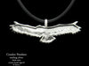 Condor Bird Pendant Necklace Sterling Silver