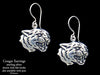 Cougar Head Earrings