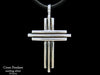 Cross pendant Necklace sterling silver