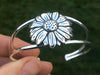 Daisy Large Carving cuff in hand