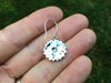 Daisy Flower Earrings Sterling Silver