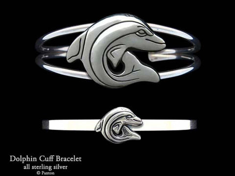 Dolphin Cuff Bracelet