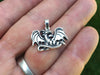 Dragon Charm with bail in hand