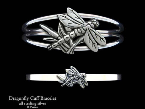 Dragonfly Cuff Bracelet