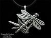 Dragonfly Pendant Necklace sterling silver