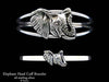 Elephant Head Cuff Bracelet