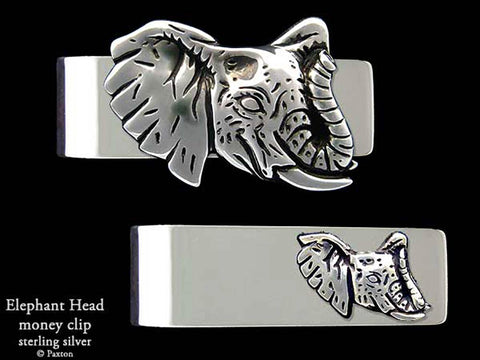 Elephant Head Money Clip