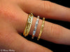 Rosary Prayer Ring in 14kt Yellow Gold or White Gold