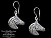 Horse Head Earrings