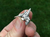 Hummingbird Lapel Pin in hand