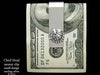 Small Chief Head Money Clip