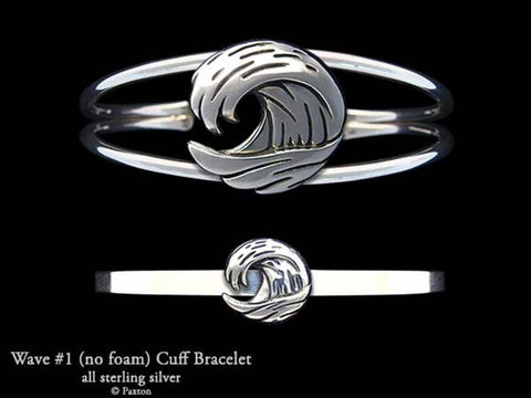 Ocean Wave Cuff Bracelet