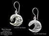 Ocean Wave Earrings