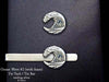 Ocean Wave #2 Tie Tack Tie Bar sterling silver