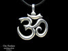 OM Symbol Pendant Necklace sterling silver