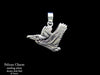 Pelican Charm Necklace sterling silver