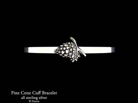 Pine Cone Cuff Bracelet