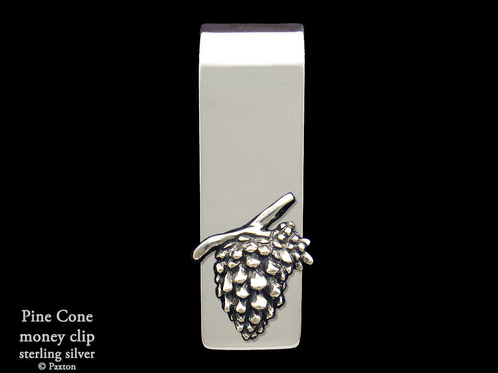 Pine Cone Money Clip