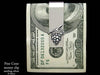 Small Pine Cone Money Clip