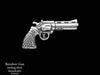 Revolver Pistol Brooch Rick Grimes sterling silver