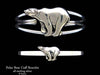 Polar Bear Cuff Bracelet