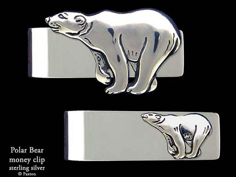 Polar Bear Money Clip