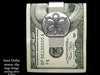 Large Sand Dollar Money Clip
